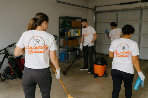gracefully cleaned garage cleaners